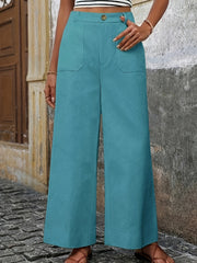 Mara High-Waisted Relaxed Trousers
