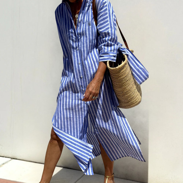 Seaside Breeze Shirt Dress