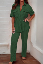 CAMILLE PLEATED LOUNGE SET