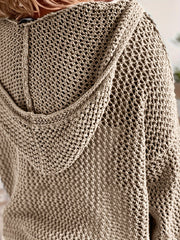 Lana Knit Hooded Sweater