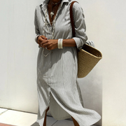 Seaside Breeze Shirt Dress