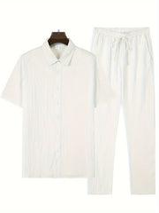 Elias Striped Two-Piece Summer Set