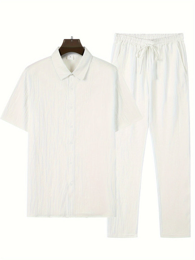 Elias Striped Two-Piece Summer Set