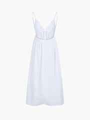 Coastal Cowgirl Open Back Long Dress