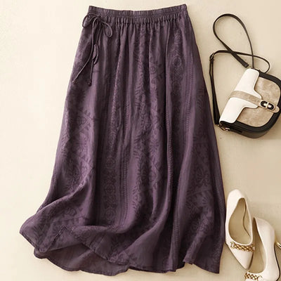 MARGAUX FLORAL MIDI SKIRT