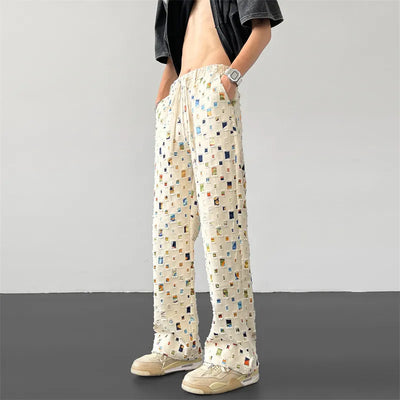 MOSAIC - STRAIGHT FIT PANTS