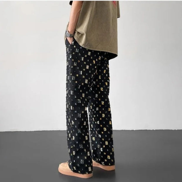 MOSAIC - STRAIGHT FIT PANTS